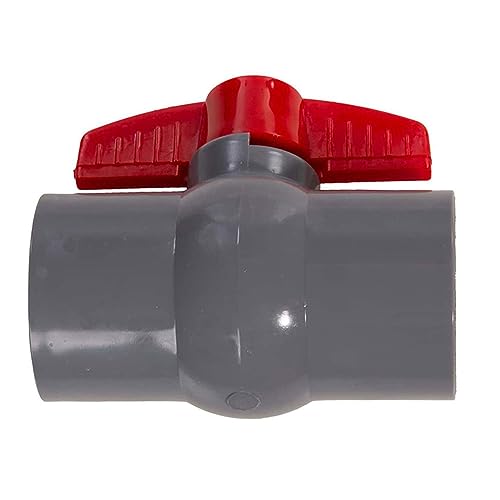 PVC Kugelhahn Wasserversorgung Rohr Schieben Klebstoff Buchse 20 25 32 40 50mm für Steuerung und Stop Flow von FUBESK