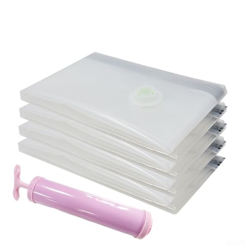 Platzsparende Vakuum-Kompressionsbeutel für die Organisation von Kleidung, Steppdecken und Bettwäsche in Ihrem Zuhause (70 x 50 cm) von FUBESK