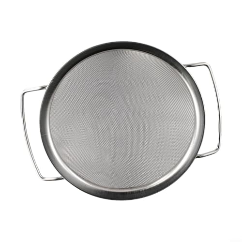 Praktisches Abtropfgestell aus Edelstahl mit zwei Griffen für das tägliche Kochen (20 cm) von FUBESK