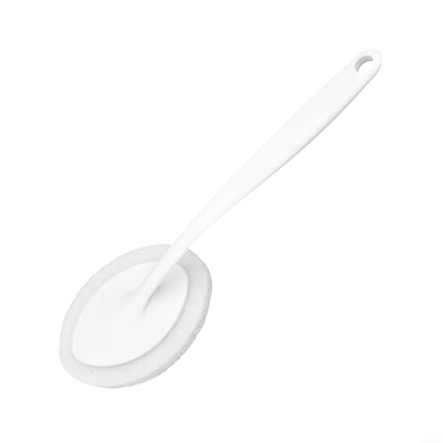 Schwamm mit langem Griff für gründliche und bequeme Reinigungslösungen (weiß) von FUBESK