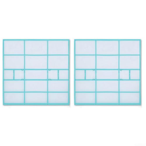 Staubfilter für Klimaanlagen von Midea Hualing, perfekte Passform für Innengeräte (32,5 x 32 cm) von FUBESK