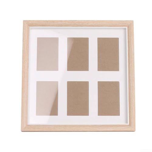 Stilvoller Holz-Bilderrahmen für 91,4 cm Collagen, perfekt für Ihre Lieblingsbilder (SQ Originalfarbe) von FUBESK