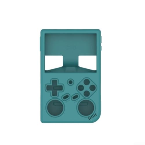 Stoßabsorbierende Silikon-Schutzhülle für Anbernic RG 35XXPro, entworfen zum Schutz der Spielkonsole mit komfortablem Griff und leichter Bauweise (grün) von FUBESK