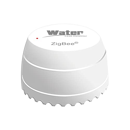 Tuya Zigbee Wasserlecksucher Smart Home Flutsensor Echtzeitüberwachung für Küche, Keller, Waschbecken, Tanks, Pools von FUBESK