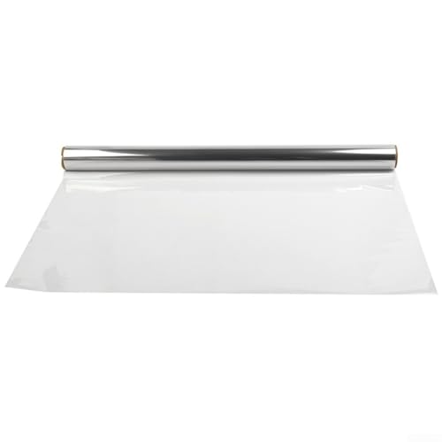 Wand-Schutzfolie, transparent, elektrostatisch, Aufkleber für glatte Wände, staubdicht, ölbeständig, wasserdicht, schadet der Wand nicht (60 cm x 5 m) von FUBESK