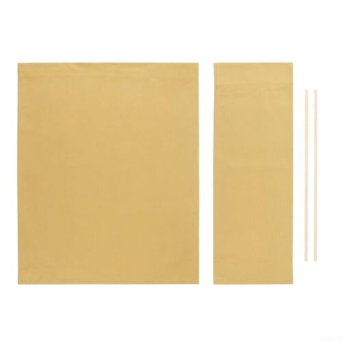 Waschbare Regiestuhl-Sitzbezüge, weiches und flexibles Segeltuch, Ersatz mit klassischem Design (Khaki) von FUBESK