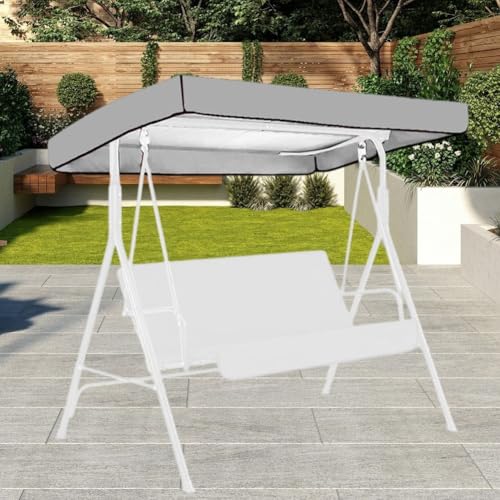 Wetterfeste Ersatzdach für Terrassenschaukel, staubdichte Abdeckung für Gartenmöbel (b) von FUBESK