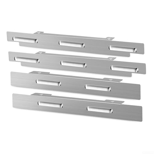 Windschutz für 91,4 cm Grillplatte für Outdoor-Kochzubehör für verbesserte Flammenkontrolle (55,9 cm) von FUBESK