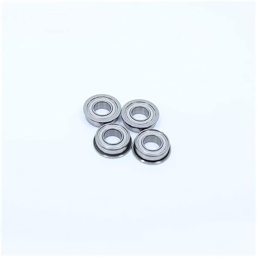 FUDGIO TMP1105 Flanschkugellager SF686ZZ Flanschlager 6x13x5 mm Rillenkugellager 10 STÜCKE Doppelt abgeschirmter Edelstahl mit Flansch SF686 Z ZZ Kugellager SF686Z F686 DDLF-1360 Z von FUDGIO