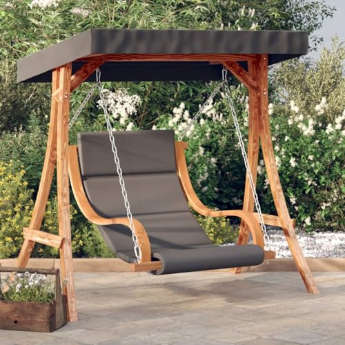 Adjustable Garden Bench with Cushion Gray Poly Rattan Outdoor Furniture Patio Lounger Relaxing Comfortable Backrest for Balcony Terrace von FUDUGEHMIOFWFJJ