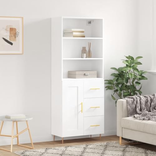 Bücherregal Raumteiler 40x30x199 cm Massivholz Kiefer - Modern Bookshelf Room Divider with 5 Open Shelves, Sturdy Solid Pine Wood, Space Saving Storage Solution for Living Room, Office, Bedroom Bücherregal Raumteiler 40x30x199 cm Massivholz Kiefer - Modern Bookshelf Room Divider with 5 Open Shelves, Sturdy Solid Pine Wood, Space Saving Storage Solution for Living Room, Office, Bedroom von FUDUGEHMIOFWFJJ