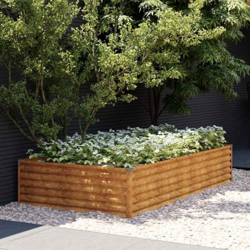 FUDUGEHMIOFWFJJ 2-Seater Garden Bench with Cushion Anthracite Steel Outdoor Patio Furniture for Balcony Terrace Comfortable Durable Weather-Resistant von FUDUGEHMIOFWFJJ