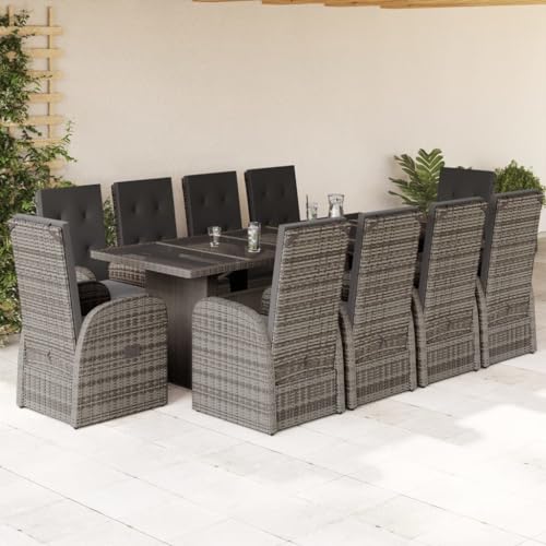 FUDUGEHMIOFWFJJ 3-TLG. Küchenschrank-Set Schwarz Holzwerkstoff Modern Kitchen Cabinet Set with Adjustable Shelves Easy Assembly for Home Kitchen Storage Organization von FUDUGEHMIOFWFJJ