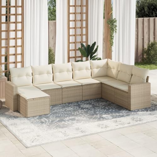 FUDUGEHMIOFWFJJ 4 Piece Garden Chairs with Cushions, Brown Poly Rattan Outdoor Dining Set, Waterproof Patio Furniture for Terrace, Balcony, Backyard, Comfortable & Durable Lounge Seating FUDUGEHMIOFWFJJ 4 Piece Garden Chairs with Cushions, Brown Poly Rattan Outdoor Dining Set, Waterproof Patio Furniture for Terrace, Balcony, Backyard, Comfortable & Durable Lounge Seating von FUDUGEHMIOFWFJJ