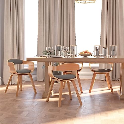 FUDUGEHMIOFWFJJ 6 Pcs Garden Dining Chairs with Cushions, Solid Acacia Wood Patio Furniture Set for Outdoor Terrace, Balcony, Backyard, Weather-Resistant Comfort Seating FUDUGEHMIOFWFJJ 6 Pcs Garden Dining Chairs with Cushions, Solid Acacia Wood Patio Furniture Set for Outdoor Terrace, Balcony, Backyard, Weather-Resistant Comfort Seating von FUDUGEHMIOFWFJJ