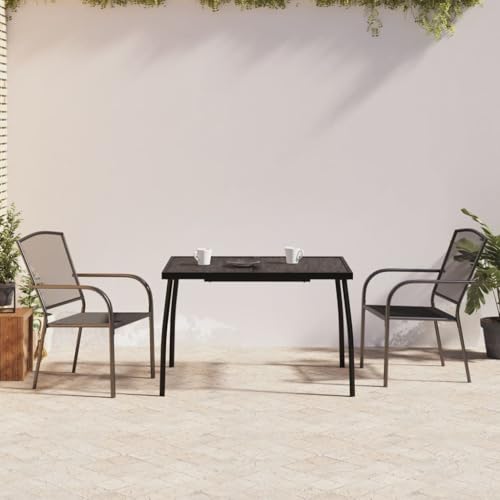 FUDUGEHMIOFWFJJ 8 Pcs Teak Wood Garden Chairs with Cushions, Outdoor Patio Dining Set, Weather-Resistant Solid Wood Furniture for Terrace, Balcony, Poolside FUDUGEHMIOFWFJJ 8 Pcs Teak Wood Garden Chairs with Cushions, Outdoor Patio Dining Set, Weather-Resistant Solid Wood Furniture for Terrace, Balcony, Poolside von FUDUGEHMIOFWFJJ