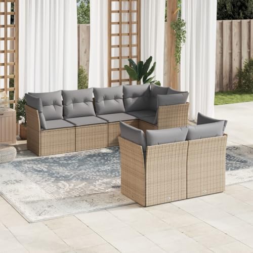 FUDUGEHMIOFWFJJ Adjustable Garden Chair with Footrest, Brown Poly Rattan Lounge Chair, Comfortable Patio Furniture for Relaxing Outdoor, Indoor Use, Ergonomic Design, Weather-Resistant von FUDUGEHMIOFWFJJ