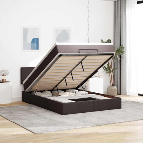 FUDUGEHMIOFWFJJ Bed Frame Bed klappbett bettgestell Ottoman-Bett mit Matratzen & LED Dunkelblau 200x200 cm SamtGeeignet für Schlafzimmer FUDUGEHMIOFWFJJ Bed Frame Bed klappbett bettgestell Ottoman-Bett mit Matratzen & LED Dunkelblau 200x200 cm SamtGeeignet für Schlafzimmer von FUDUGEHMIOFWFJJ