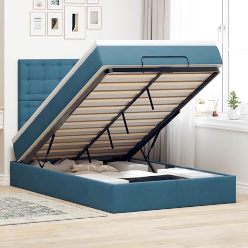FUDUGEHMIOFWFJJ Bed Frame klappbett bettrahmen bettOttoman-Bett mit Matratze & LEDs Schwarz 90x200 cm SamtGeeignet für Schlafzimmer FUDUGEHMIOFWFJJ Bed Frame klappbett bettrahmen bettOttoman-Bett mit Matratze & LEDs Schwarz 90x200 cm SamtGeeignet für Schlafzimmer von FUDUGEHMIOFWFJJ