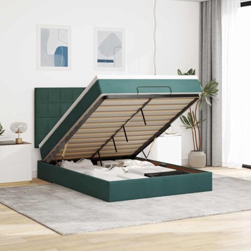FUDUGEHMIOFWFJJ Bette klappbett futonbett Metall holzbettOttoman-Bett ohne Matratze Blau 200x200 cm StoffGeeignet für Schlafzimmer FUDUGEHMIOFWFJJ Bette klappbett futonbett Metall holzbettOttoman-Bett ohne Matratze Blau 200x200 cm StoffGeeignet für Schlafzimmer von FUDUGEHMIOFWFJJ