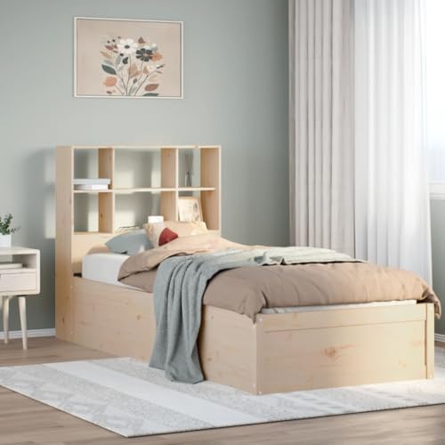 FUDUGEHMIOFWFJJ Bücherregal Betongrau 80x30x189 cm Modern Bookshelf for Living Room & Office Sturdy Holzwerkstoff Shelf with 5 Adjustable Levels - Space Saving Storage Solution von FUDUGEHMIOFWFJJ