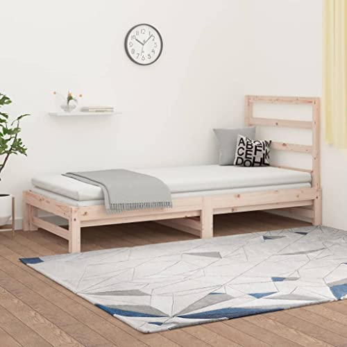 FUDUGEHMIOFWFJJ Bücherregal Raumteiler 41x35x91 cm Massivholz Kiefer | Modern Bookshelf Room Divider Solid Pine Wood Shelf for Living Room Office | Sturdy Storage Solution with 4 Adjustable Shelves von FUDUGEHMIOFWFJJ