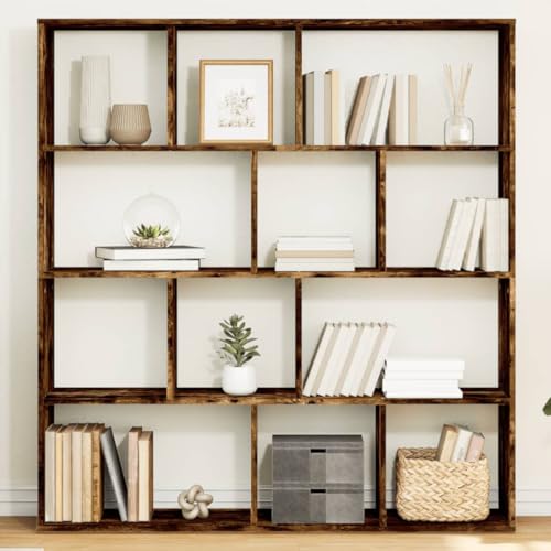 FUDUGEHMIOFWFJJ Bücherregal Raumteiler Artisan-Eiche 100x33x115 cm - Modern Bookshelf Room Divider with 5 Shelves, Sturdy Solid Wood Design for Living Room, Office, Bedroom Storage & Display FUDUGEHMIOFWFJJ Bücherregal Raumteiler Artisan-Eiche 100x33x115 cm - Modern Bookshelf Room Divider with 5 Shelves, Sturdy Solid Wood Design for Living Room, Office, Bedroom Storage & Display von FUDUGEHMIOFWFJJ