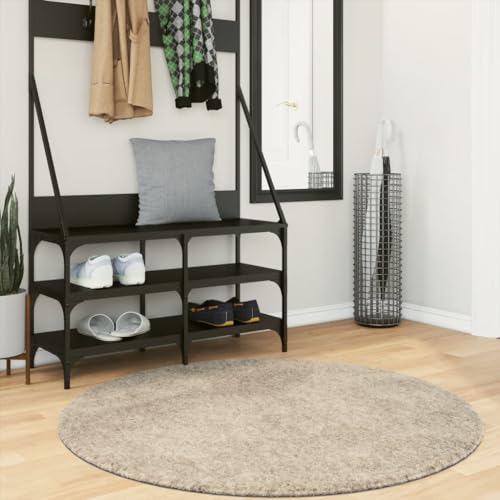 FUDUGEHMIOFWFJJ Bücherregal Schwarz 72x28x77,5 cm Holzwerkstoff - Modern Bookshelf for Living Room Office Sturdy Storage Shelf with 5 Adjustable Shelves Space Saving Design - Easy Assembly von FUDUGEHMIOFWFJJ