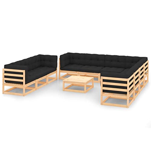 FUDUGEHMIOFWFJJ Foldable Garden Bench with Cushion 118 cm Bamboo Wood Outdoor Patio Furniture for Balcony Terrace Foldable Design Lightweight Durable von FUDUGEHMIOFWFJJ