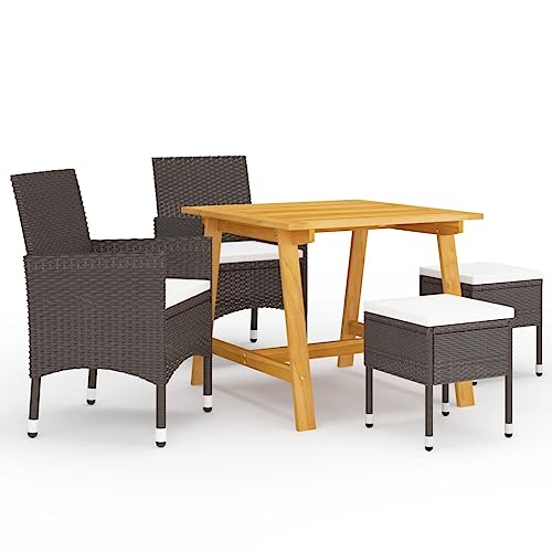 FUDUGEHMIOFWFJJ Garden Dining Chairs with Cushions 3 Pcs Solid Wood Acacia Outdoor Patio Furniture Set Comfortable Weather-Resistant for Terrace Balcony FUDUGEHMIOFWFJJ Garden Dining Chairs with Cushions 3 Pcs Solid Wood Acacia Outdoor Patio Furniture Set Comfortable Weather-Resistant for Terrace Balcony von FUDUGEHMIOFWFJJ