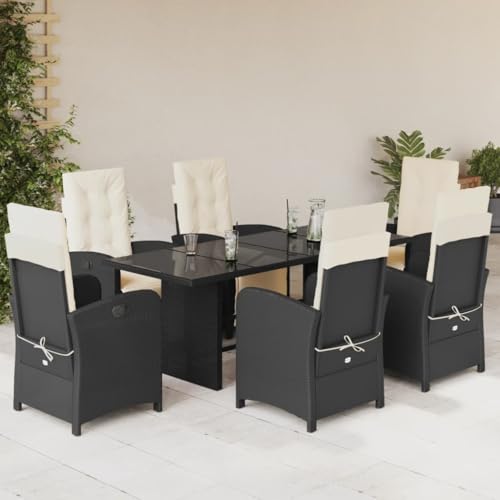 FUDUGEHMIOFWFJJ Garden Dining Chairs with Cushions 4 Pcs Beige Poly Rattan Set, Outdoor Patio Furniture for Terrace, Balcony, Comfortable Weather-Resistant Stackable Lounge Chairs FUDUGEHMIOFWFJJ Garden Dining Chairs with Cushions 4 Pcs Beige Poly Rattan Set, Outdoor Patio Furniture for Terrace, Balcony, Comfortable Weather-Resistant Stackable Lounge Chairs von FUDUGEHMIOFWFJJ