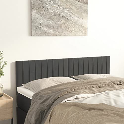 FUDUGEHMIOFWFJJ Gartenbank 3-Sitzer Outdoor mit Grauen Kissen, Poly Rattan Gartenmöbel Set für Terrasse Balkon Garten, Wetterfest & Bequem, Modernes Design von FUDUGEHMIOFWFJJ