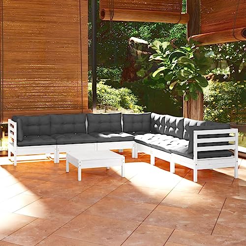 FUDUGEHMIOFWFJJ Gartenbank 80x38x45 cm Massivholz Kiefer Outdoor Garden Bench Solid Pine Wood Weather-Resistant for Patio Balcony Terrace Comfortable Seating von FUDUGEHMIOFWFJJ