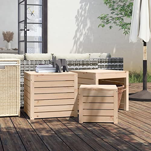 FUDUGEHMIOFWFJJ Gartenbank aus Gabionen 103x31x42 cm Rustic Outdoor Bench Solid Pine Wood Garden Furniture for Patio Terrace Backyard Durable Weatherproof von FUDUGEHMIOFWFJJ