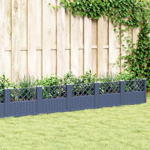 FUDUGEHMIOFWFJJ Gartensessel 2 STK. Verstellbar Grau Poly Rattan, Outdoor Lounge Chair Set with Adjustable Backrest, Comfortable Garden Seating for Patio, Poolside, Balkon, Wetterfest & Langlebig FUDUGEHMIOFWFJJ Gartensessel 2 STK. Verstellbar Grau Poly Rattan, Outdoor Lounge Chair Set with Adjustable Backrest, Comfortable Garden Seating for Patio, Poolside, Balkon, Wetterfest & Langlebig von FUDUGEHMIOFWFJJ