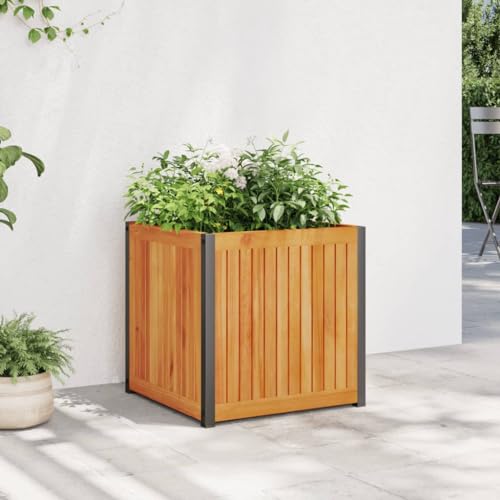 FUDUGEHMIOFWFJJ Gartenstühle 2 STK. Outdoor Dining Chairs with Leaf Pattern, Solid Acacia Wood & Fabric Seat, Comfortable Patio Furniture for Garden, Terrace, Balcony FUDUGEHMIOFWFJJ Gartenstühle 2 STK. Outdoor Dining Chairs with Leaf Pattern, Solid Acacia Wood & Fabric Seat, Comfortable Patio Furniture for Garden, Terrace, Balcony von FUDUGEHMIOFWFJJ