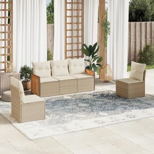 FUDUGEHMIOFWFJJ Gartenstühle 8 STK. Klappbar aus Taupe Stoff und Massivholz - Faltbare Gartenmöbel Set für Terrasse, Balkon und Garten - Bequem, Stabil und Wetterfest FUDUGEHMIOFWFJJ Gartenstühle 8 STK. Klappbar aus Taupe Stoff und Massivholz - Faltbare Gartenmöbel Set für Terrasse, Balkon und Garten - Bequem, Stabil und Wetterfest von FUDUGEHMIOFWFJJ