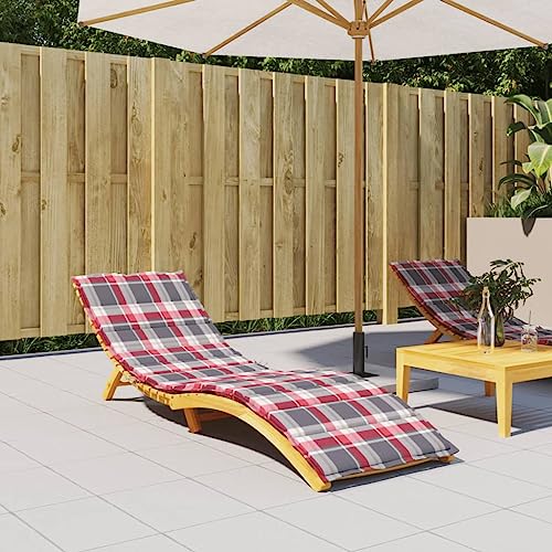 FUDUGEHMIOFWFJJ Gartenstühle mit Kissen 4 STK. Massivholz Teak Outdoor Gartenmöbel Set mit Bequemen Polstern, Wetterfest und Langlebig für Terrasse, Balkon oder Garten von FUDUGEHMIOFWFJJ