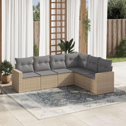 FUDUGEHMIOFWFJJ Hängebank mit Kissen Beige 109x62x40 cm Poly Rattan Hanging Chair with Cushion, Outdoor Swing Seat for Garden Patio Balcony, Comfortable Relaxing Hanging Bed with Pillow FUDUGEHMIOFWFJJ Hängebank mit Kissen Beige 109x62x40 cm Poly Rattan Hanging Chair with Cushion, Outdoor Swing Seat for Garden Patio Balcony, Comfortable Relaxing Hanging Bed with Pillow von FUDUGEHMIOFWFJJ