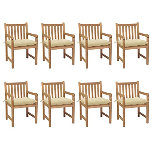 FUDUGEHMIOFWFJJ Klappbare Gartenstühle 2er Set mit Kissen aus Massivholz Akazie, Faltbare Holzstühle für Terrasse Garten Balkon, bequem & stabil FUDUGEHMIOFWFJJ Klappbare Gartenstühle 2er Set mit Kissen aus Massivholz Akazie, Faltbare Holzstühle für Terrasse Garten Balkon, bequem & stabil von FUDUGEHMIOFWFJJ