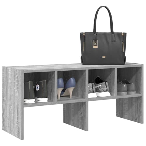 FUDUGEHMIOFWFJJ Nachttisch Altholz-Optik 40x30x40 cm Holzwerkstoff Nightstand with Storage Shelf Rustic Bedside Table for Bedroom Living Room Compact Design von FUDUGEHMIOFWFJJ