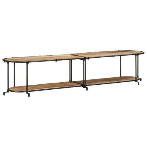 FUDUGEHMIOFWFJJ Nachttisch Schwarz 50x33x62 cm Holzwerkstoff Nightstand with Storage Shelf, Modern Bedside Table for Bedroom, Living Room, Compact Design with Drawer and Open Shelf von FUDUGEHMIOFWFJJ