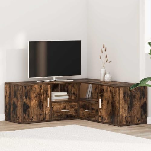 FUDUGEHMIOFWFJJ Nachttisch Sonoma-Eiche Nightstand with Storage Shelf, 45x50x50 cm Bedside Table, Modern Bedroom Furniture, Wood Material, Compact Design for Small Spaces von FUDUGEHMIOFWFJJ