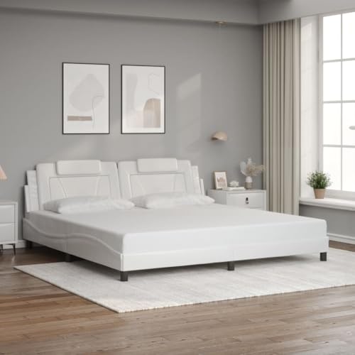 FUDUGEHMIOFWFJJ Premium Poly Rattan Sun Lounger with Cushions Brown 114x205x73 cm Outdoor Garden Poolside Relaxation Durable Weather-Resistant Patio Furniture von FUDUGEHMIOFWFJJ