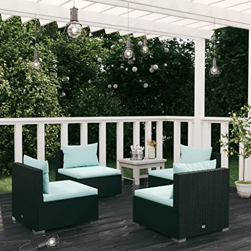 FUDUGEHMIOFWFJJ Schaukelstuhl mit Kissen Bambus - Garten Schaukelstuhl Outdoor mit Bequem Sitzkissen, Wippstuhl aus Naturmaterial für Balkon Terrasse Garten, Relax Sessel für Erwachsene von FUDUGEHMIOFWFJJ