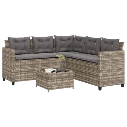 FUDUGEHMIOFWFJJ Sonnenliege mit Auflage Hellgrau 63x200x81 cm Poly Rattan Lounge Chair with Cushion, Outdoor Sunbed for Poolside Garden Patio, Waterproof Weather-Resistant Rattan Furniture FUDUGEHMIOFWFJJ Sonnenliege mit Auflage Hellgrau 63x200x81 cm Poly Rattan Lounge Chair with Cushion, Outdoor Sunbed for Poolside Garden Patio, Waterproof Weather-Resistant Rattan Furniture von FUDUGEHMIOFWFJJ