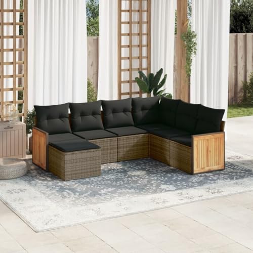 FUDUGEHMIOFWFJJ Sonnenliege mit Kissen Schwarz Poly Rattan Outdoor Lounge Chair with Adjustable Backrest, Waterproof Cushion for Poolside, Beach, Garden Relaxation FUDUGEHMIOFWFJJ Sonnenliege mit Kissen Schwarz Poly Rattan Outdoor Lounge Chair with Adjustable Backrest, Waterproof Cushion for Poolside, Beach, Garden Relaxation von FUDUGEHMIOFWFJJ