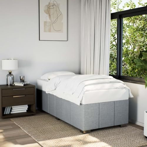 FUDUGEHMIOFWFJJ Sonoma Gray Nightstand 40x30x40 cm Engineered Wood Bedside Table with Storage Shelf, Modern Bedroom Furniture for Small Spaces, Sturdy and Easy Assembly FUDUGEHMIOFWFJJ Sonoma Gray Nightstand 40x30x40 cm Engineered Wood Bedside Table with Storage Shelf, Modern Bedroom Furniture for Small Spaces, Sturdy and Easy Assembly von FUDUGEHMIOFWFJJ