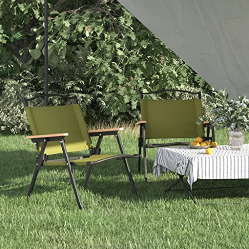 FUDUGEHMIOFWFJJ Stapelbare Gartenstühle 2 STK. Grau Textilene - Leichte stapelbare Outdoor Stühle mit wasserabweisendem Bezug für Garten, Balkon und Terrasse, komfortabel & platzsparend von FUDUGEHMIOFWFJJ