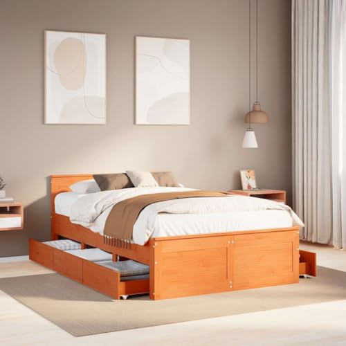 FUDUGEHMIOFWFJJ Wandregale 2 STK. Altholz-Optik 50x12x50 cm Holzwerkstoff Wall Shelf Set Vintage Style Storage Organizer for Living Room Kitchen Bathroom von FUDUGEHMIOFWFJJ